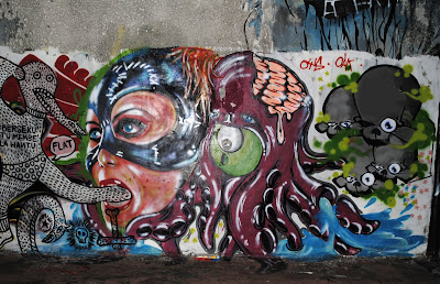 street graffiti, graffiti monsters