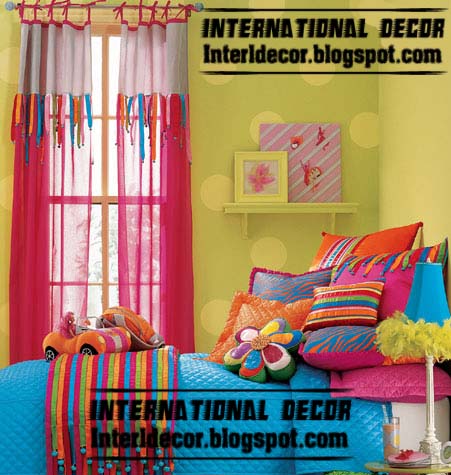 Best Curtains Colors for kids room - kids room Curtain designs