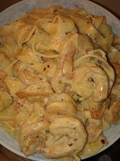 Garlic Shrimp Pasta