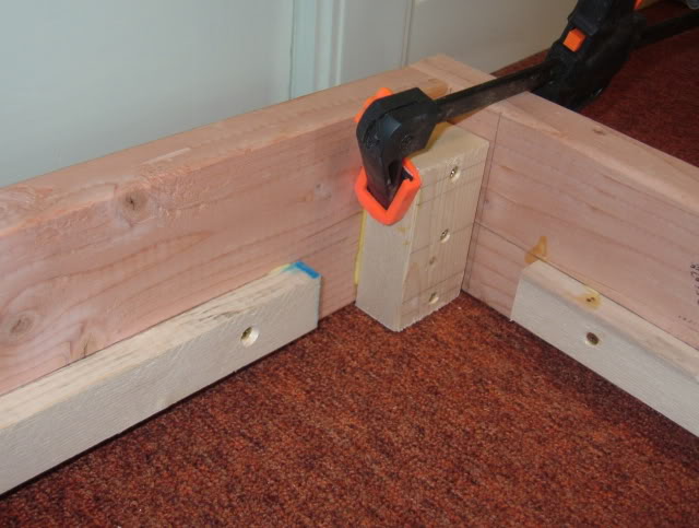 building a bed frame with drawers