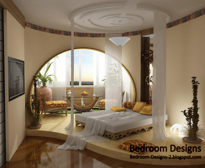 Bedroom design ideas for luxurious master bedrooms