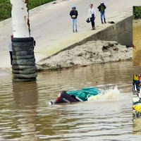 Sembilan lemas, kereta terjunam dalam Sungai Batang Lupar di jeti feri Triso