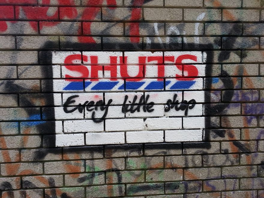 These 30+ Street Art Images Testify Uncomfortable Truths - Shuts Every Little Shop