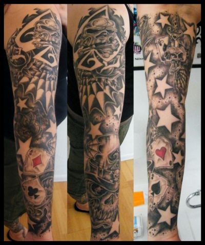 Tattoos Sleeves on Sleeve Tattoo Christian Religious Sleeves Tattoo Designs