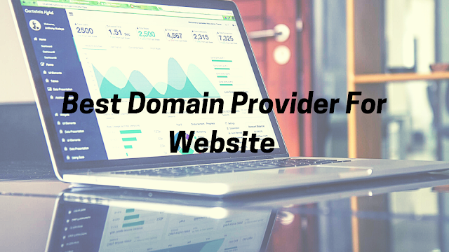 An image of our featuring image with heading Best Domain Provider For Website in the center