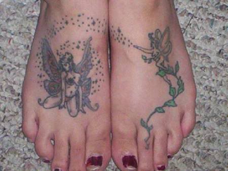 Fairy Tattoo The kind of fairy tattoos picked by a individual shows lots of