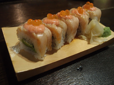 Aburi Salmon Mentai Mayo Roll