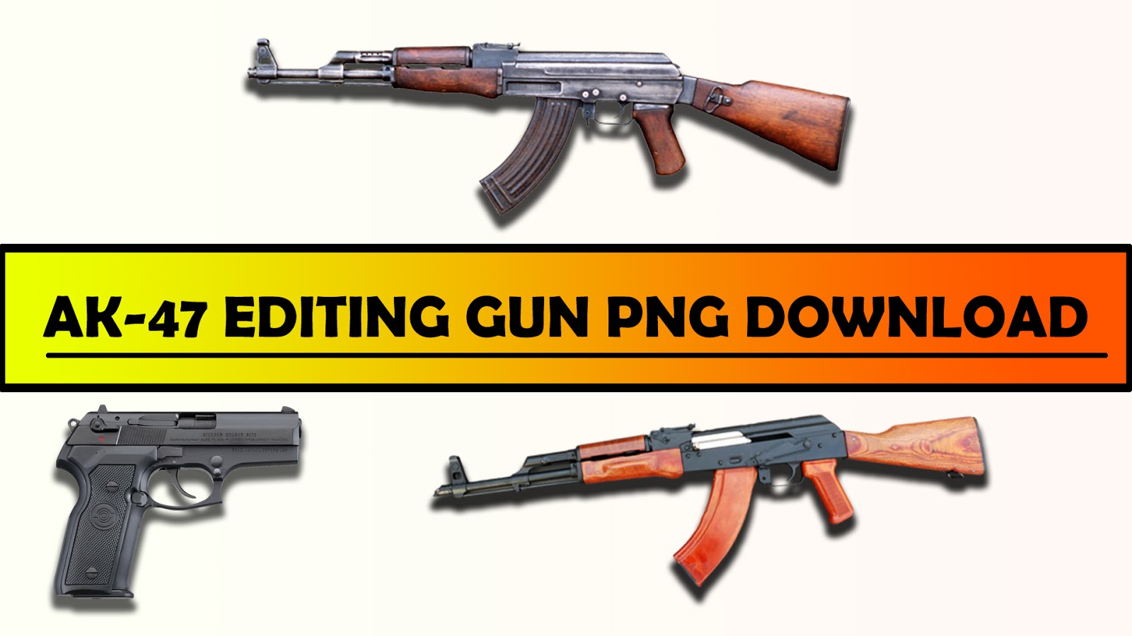 Pubg All Guns Png | Download Hack Pubg Mobile Pc 2019 - 