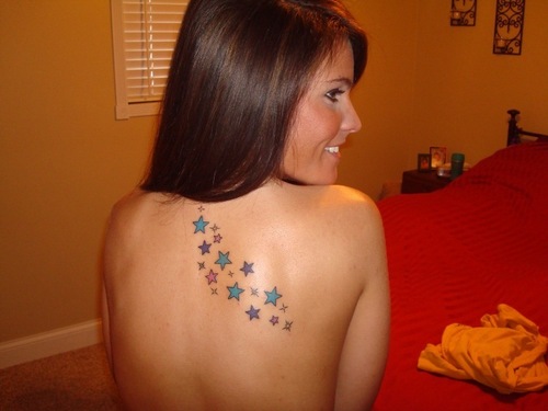 Shooting Stars with Tattoo Art Tattoo