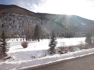 estrada de aspen para denver, colorado