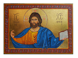 monreale christ pantocrator orthodox icon commission gospel Jesus Sicily Italy Santa Maria la Nuova edelman window into heaven