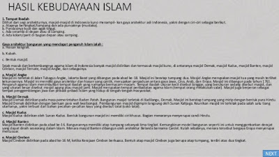 Kehidupan Masa Praaksara Hindu Buddha dan Islam di Indonesia Kehidupan Masa Praaksara Hindu Buddha dan Islam di Indonesia di Berbagai Bidang