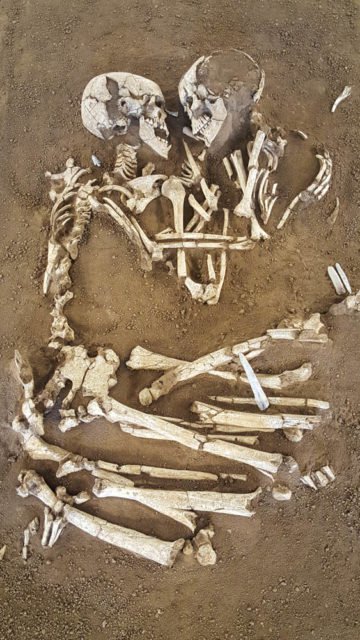 Breathtaking Pictures Of The Valdaro Lovers, A Pair Of Skeletons That Had Been Locked For 6,000 Years