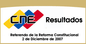 Resultados CNE Referendo Reforma Constitucional