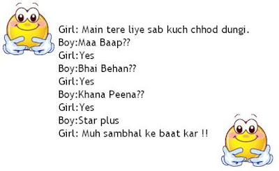 Top 100 Boyfriend Girlfriend Jokes in Hindi 