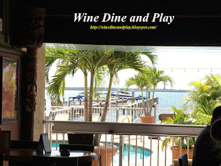 The Pool and Terrace Bar at Mark 8 On The Water in Dunedin, Florida