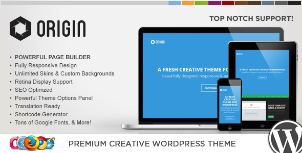 Creative WordPress Themes that was released in August 2013