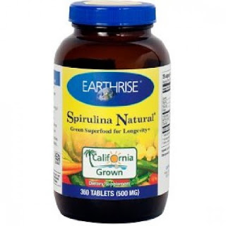 Tảo Earthrise Spirulina Natural - tảo mặt trời Spirulina tự nhiên