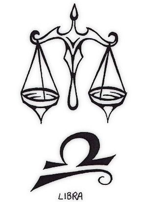 Libra Tattoo Symbol