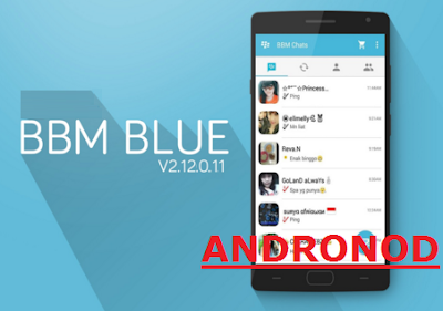 BBM Mod Themes BLUE v2.12.0.11 Apk Clone | Not Clone