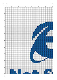 Internet Explorer funny cross stitch pattern - Tango Stitch