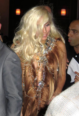 Lady Gaga out at The Oak Room Photos