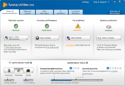 TuneUp Utilities 2012 Full Version