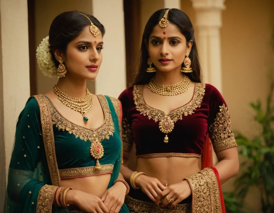 Banarasi Lehenga Blouse Back Design