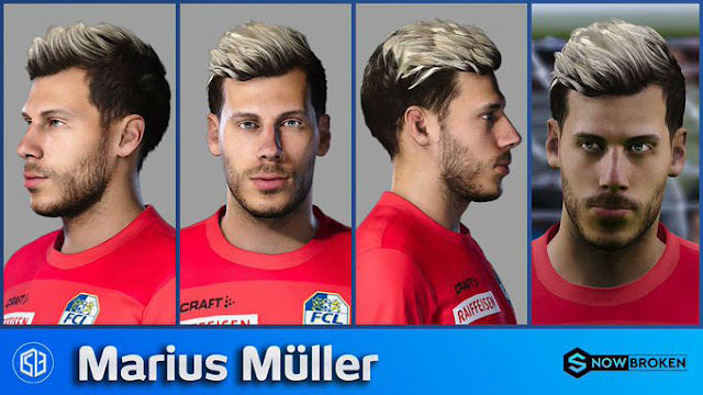 Marius Müller Face For eFootball PES 2021