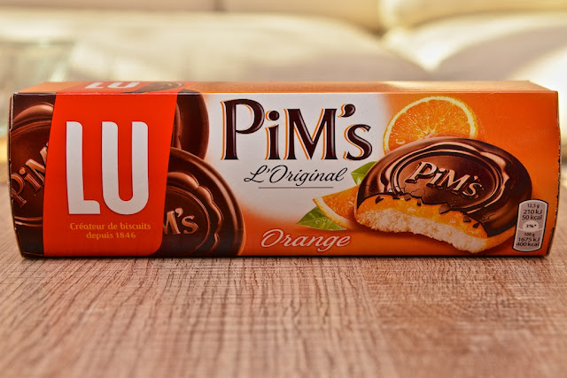 PiM's Orange - PiM's Orange LU -  Mondelez - Dessert - Génoise - Jaffa Cakes - Marmelade d'orange - Cake - Gâteau - Chocolat - Chocolat noir