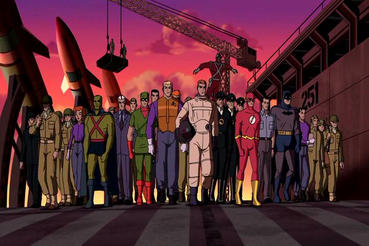 Justice League The New Frontier and all related characters and media are 