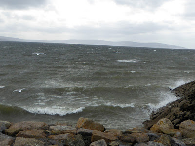 Walking around Galway, Ireland.