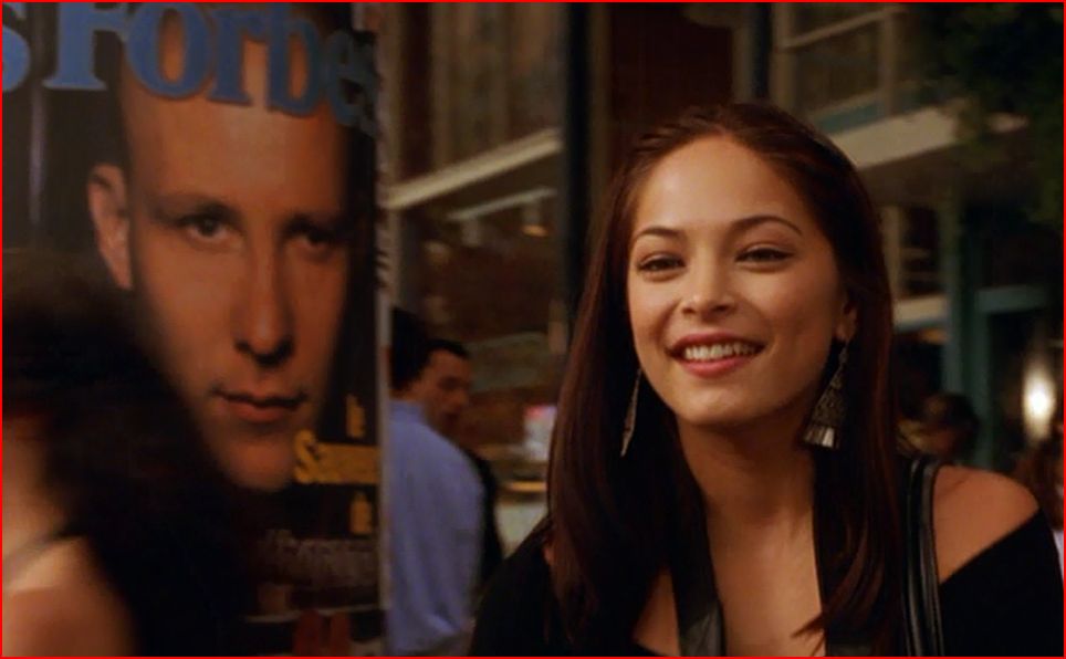 This is Lana Lang in Paris That's a picture of her friend 