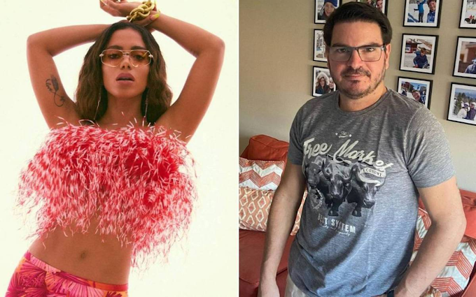 Rodrigo Constantino processa Anitta por críticas da cantora