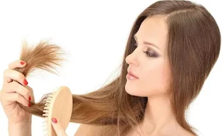 علاج الشعر التالف والمتقصف والمتساقط