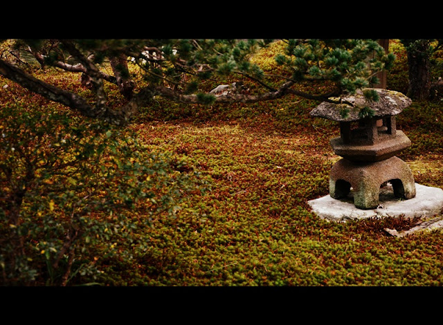 Stone lamp in near 清涼殿 Seiryoden