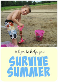 Great tips to help make long summer days at home with the kids easier! 