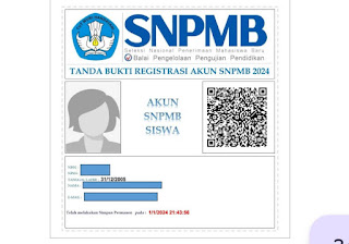 Cara Registrasi Akun Siswa SNPMB 2024 Dan Cara Verifikasi