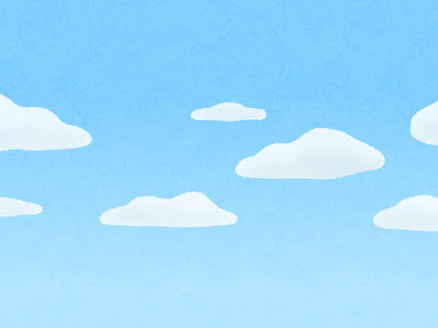 雲 フリー素材 イラスト 背景 210646