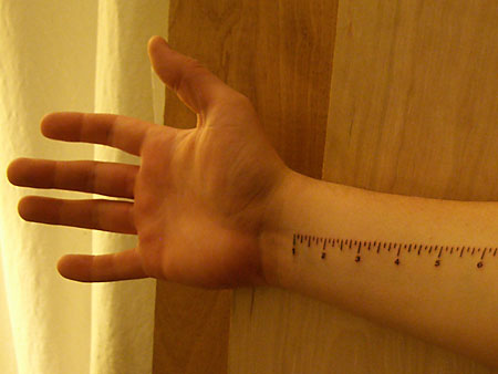 I'm not big on tattoos but here's one that might actually be useful.