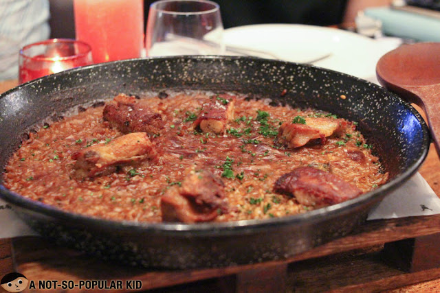 Paella de Cochinillo of Rambla