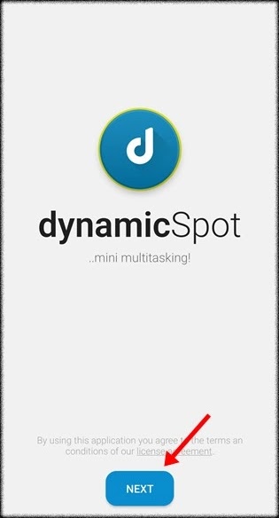 إعداد تطبيق DynamicSpot