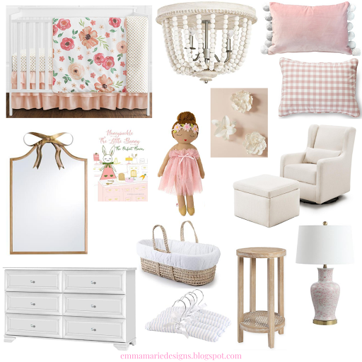 Baby Girl Coral Nursery