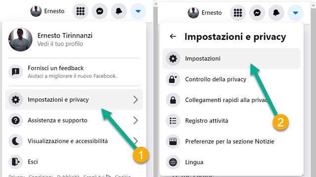 impostazioni della privacy di facebook