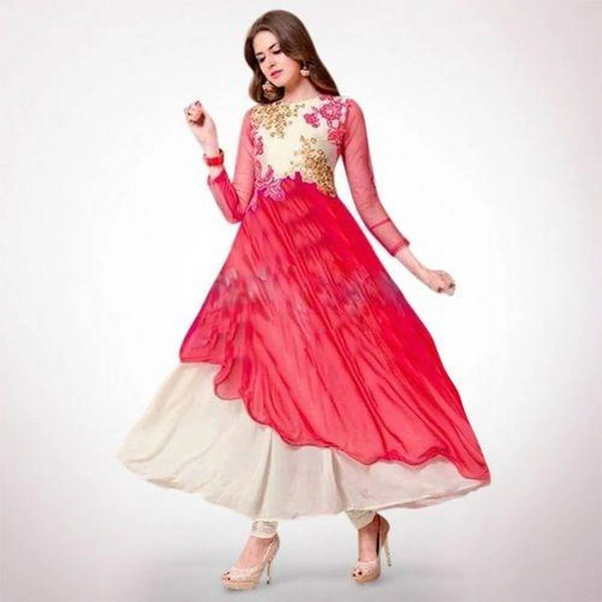 New Eid Gown Designs 2022 - Girls Gown Jamar Designs Images - Grown Jamar Designs - Girls Modern Dresses Names - Girls gowns - NeotericIT.com