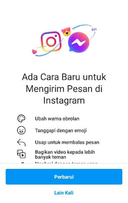 update instagram terbaru