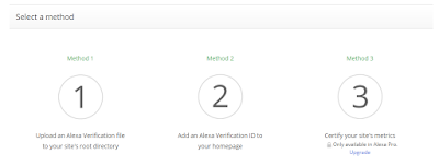 cara verifikasi website atau blog di alexa - 3 metode verifikasi alexa