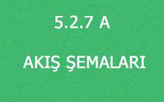 5.2.7 A AKIŞ ŞEMALARI