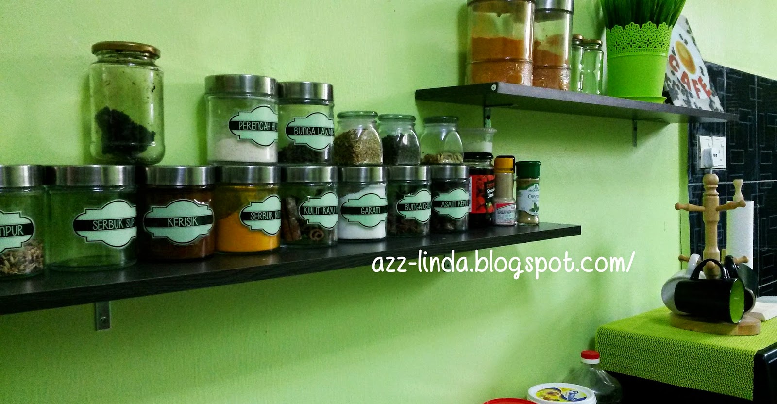 Sharing is Sayang Susun Atur tanpa kitchen cabinet 