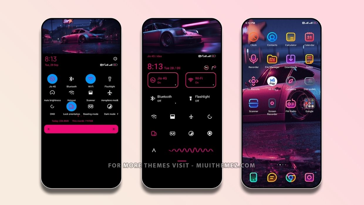 Porsche 911 Lite MIUI Theme